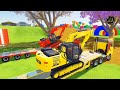 Police Car in Action 🚓 | Kids Animation | Fun Learning Video #Shorts