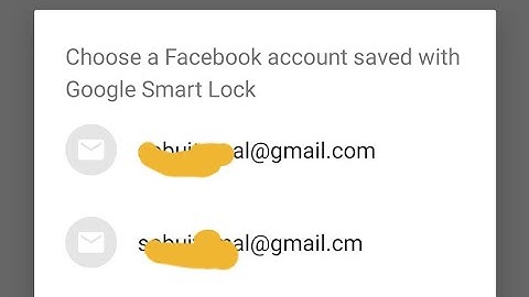 how to remove | disable facebook account from google smart lock