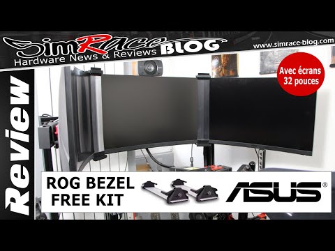 Asus ROG Bezel-Free Kit ABF01 Monitor-Halterung, (Verbindungsstück für Gaming  Monitore, bis 27 Zoll, Zubehör)