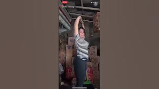 TANTE MONTOK LEGGING KETAT LIVE PAMER BOKONG GEDE