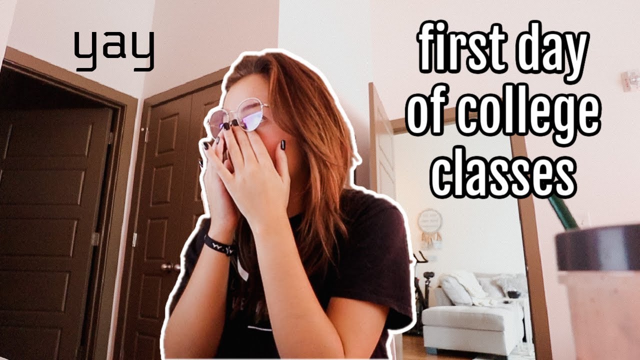 MY FIRST DAY BACK OF COLLEGE CLASSES