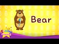 Easy Words 2 (Animal Song) - Learn English vocabulary for kids - English song for Toddlers