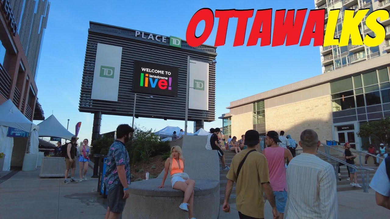 Saturday bike ride to Ottawa Dragon Boat Festival - Rideau River to Mooney's Bay via Lansdowne