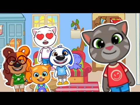 TOM CAT AND FRIENDS' SUMMER HOUSE | Talking Tom And Friends World