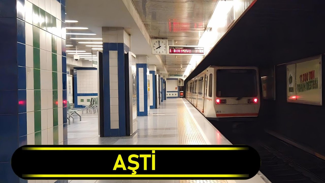 Metro Station AŞTİ - Ankara 🇹🇷 - Walkthrough 🚶
