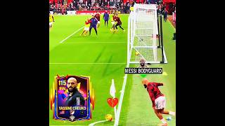 Messi Bodyguard training skills😂🤯#messi #football #fifa