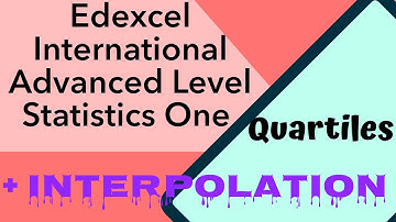 Quartiles - How to find the quartiles + Using interpolation - EASY LEARNING