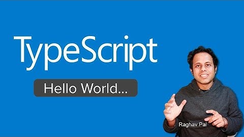 TypeScript Beginner Tutorial 3 | 1st Program | Hello World