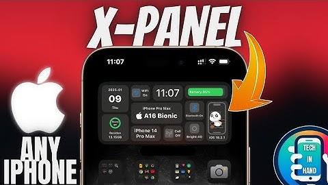 Install X-Panel Widget on iPhone, Cooling Fan and Touch ID Widget on Lock Screen | Tech in Hand