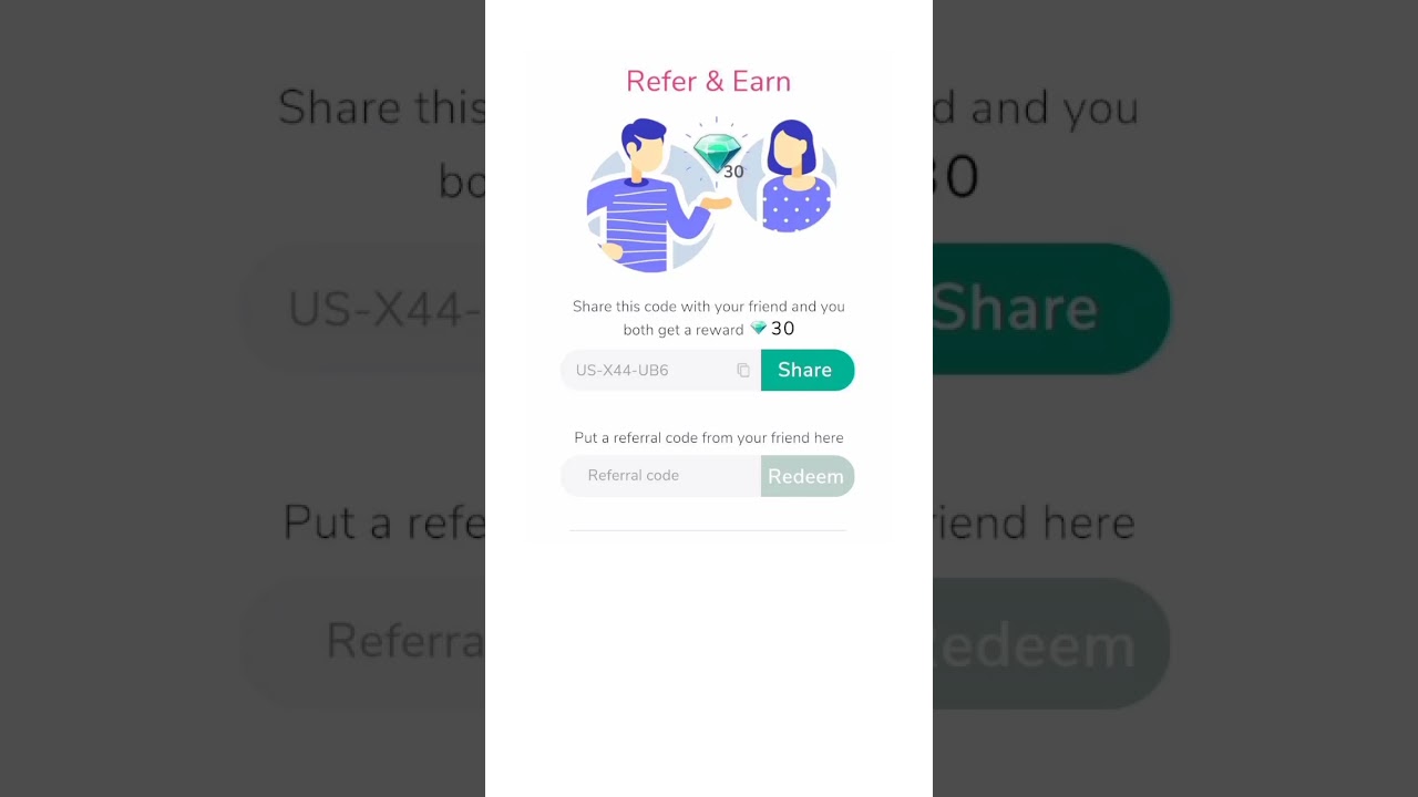 New MeChat Referral Code