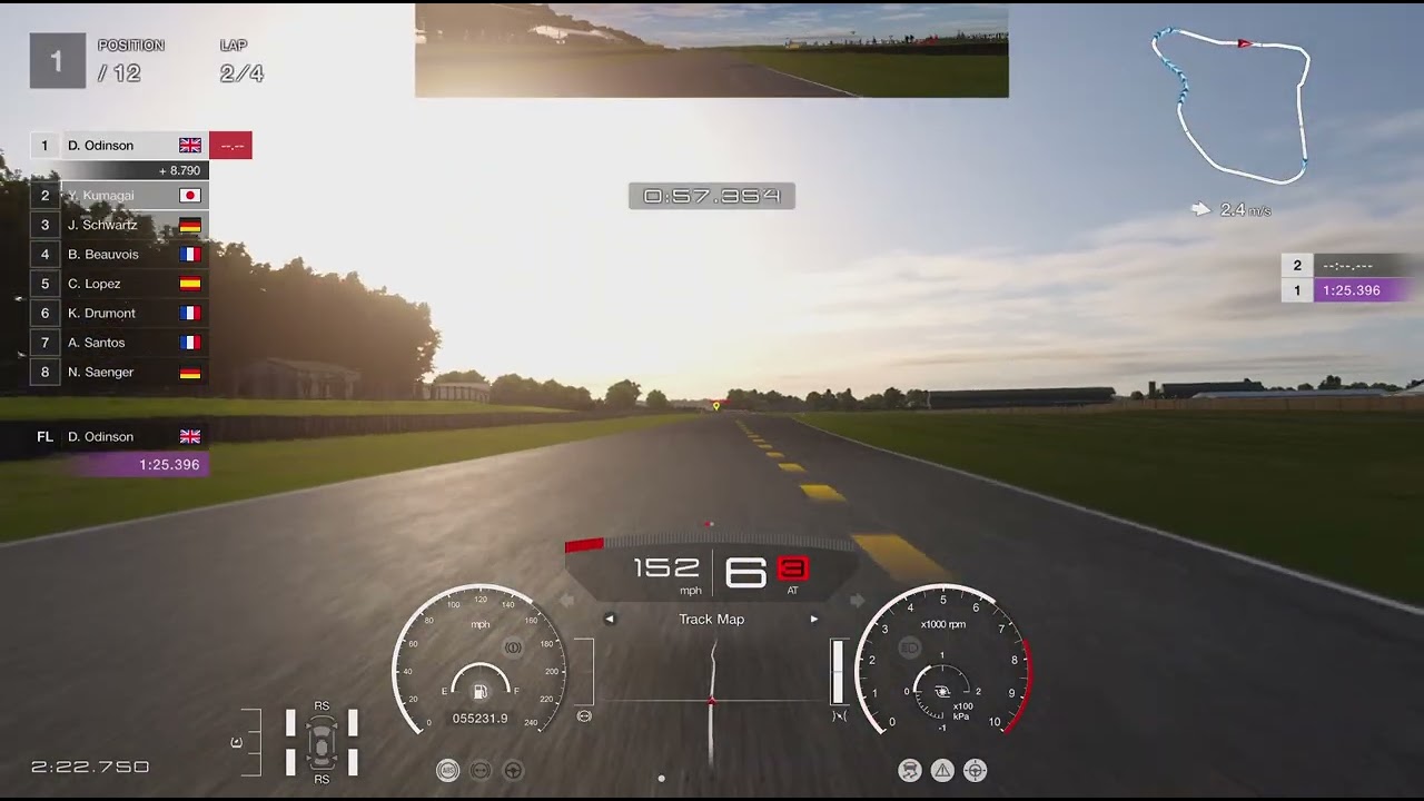 Goodwood victory FPV