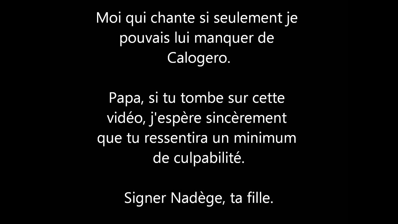 calogero si seulement je pouvais lui manquer cover YouTube calogero si seulement je pouvais lui manquer cover YouTube
