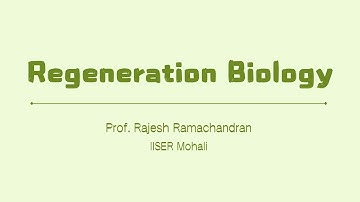 W8L39_Roles of Histone deacetylases in regeneration of vertebrates like fishes and amphibians