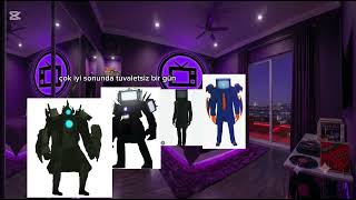 Skibidi Toilet Karakterleri Beraber Takılıyor Part 1:Savaştan Sonra Ilk Gün