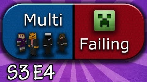 Minecraft Multi-Failing - w/Mitch & Friends S3E4 - Strip Mining