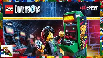 LEGO instructions - Dimensions - 71235 - Midway Arcade Level Pack (G-6155 Spy Hunter)