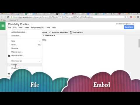 Weebly - Embedding a Google Form on a Website
