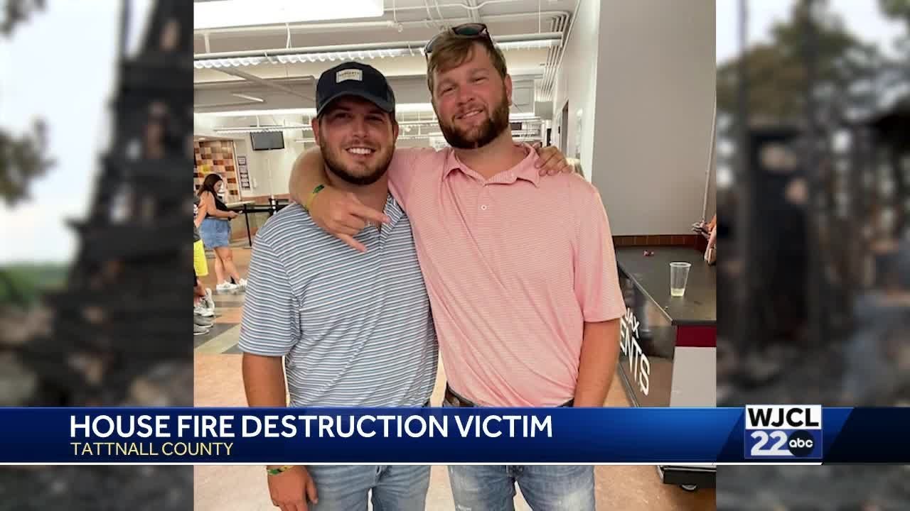 Glennville man seriously burned in house fire - YouTube