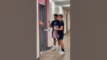 Asking College students if I can sleep over!! 😳 #shorts