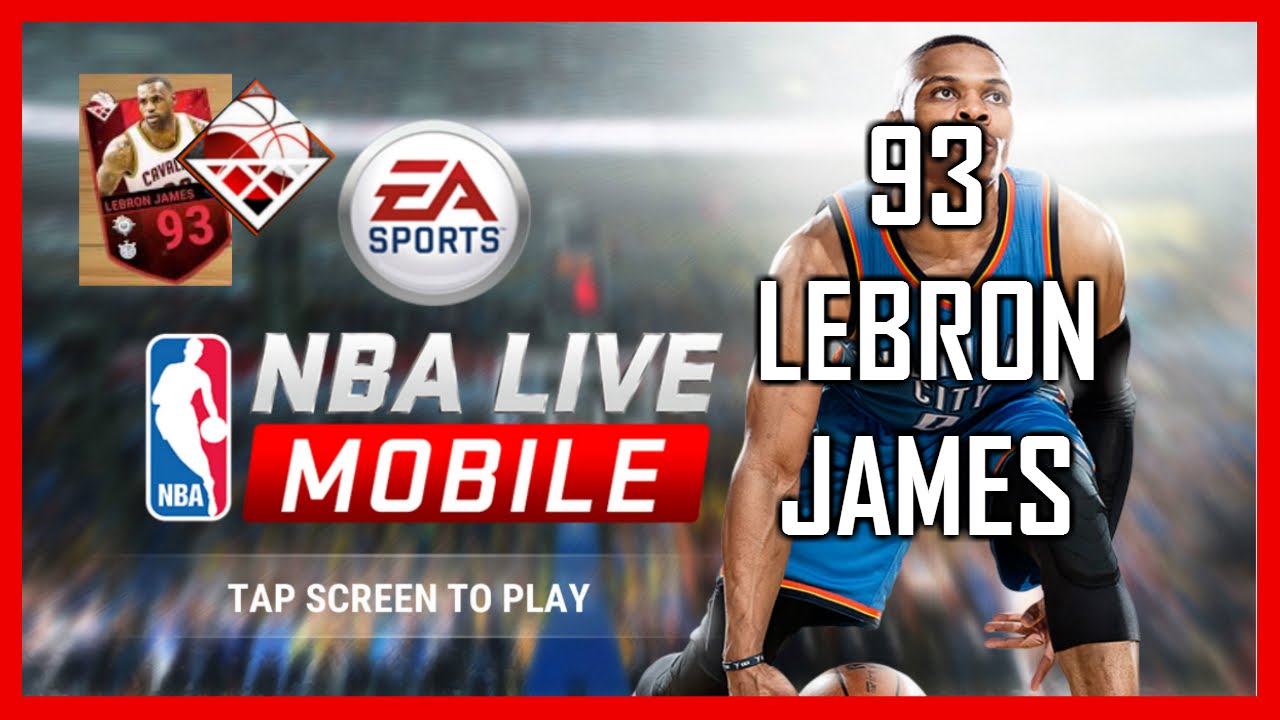Nba Live Mobile 93 Supremacy Lebron James!! Set progress Update!!