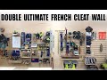 Doubling the Ultimate French Cleat Tool Wall