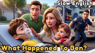 Cole Cheated to Win In The Bike Race... And Ben Got Hurt! 😱🚑 | Slow English Story | Easy English A2 screenshot 1