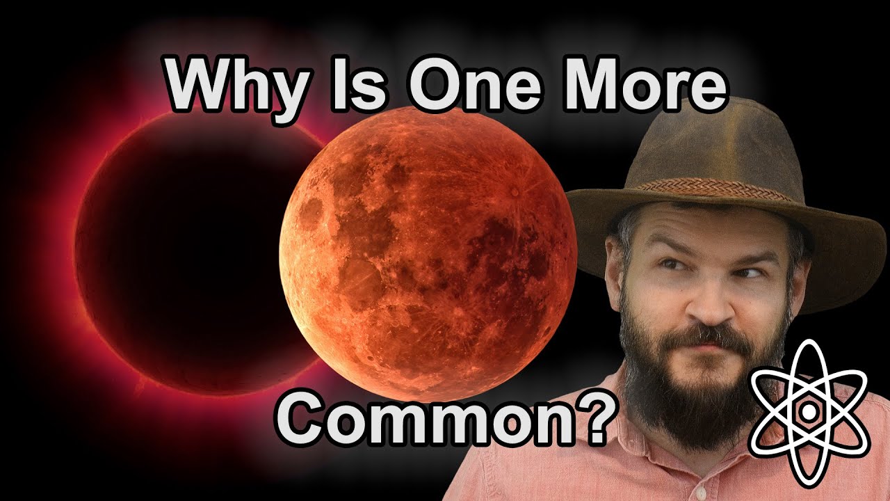 Why Are Solar Eclipses Less Common Than Lunar Eclipses?|⚛ - YouTube