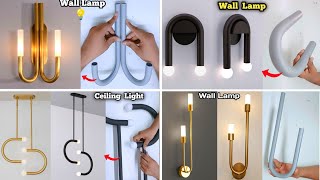 4 Amazing Wall Light Decoration Ideas CreativeBest Ideas Modern & Unique Ceiling Light 2022