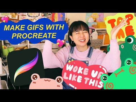 HOW TO MAKE GIFS FOR INSTAGRAM STORY USING PROCREATE