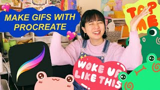 HOW TO MAKE GIFS FOR INSTAGRAM STORY USING PROCREATE screenshot 4
