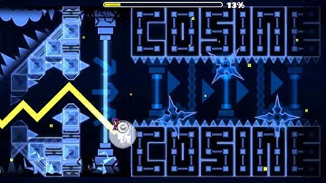 Geometry Dash Extreme Demon-A Bizarre Phantasm, 3 coins