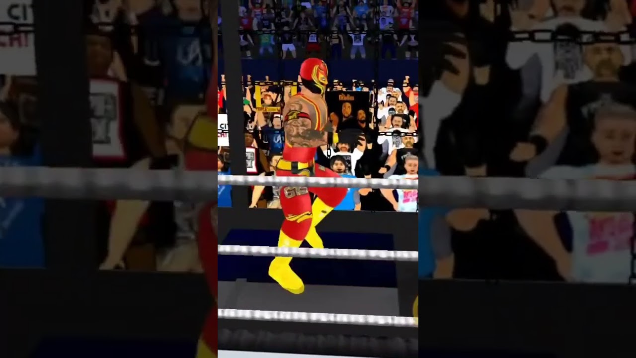 AJ STYLES ENTERS IN ELIMINATION CHAMBER MATCH 😨 || WR3D 