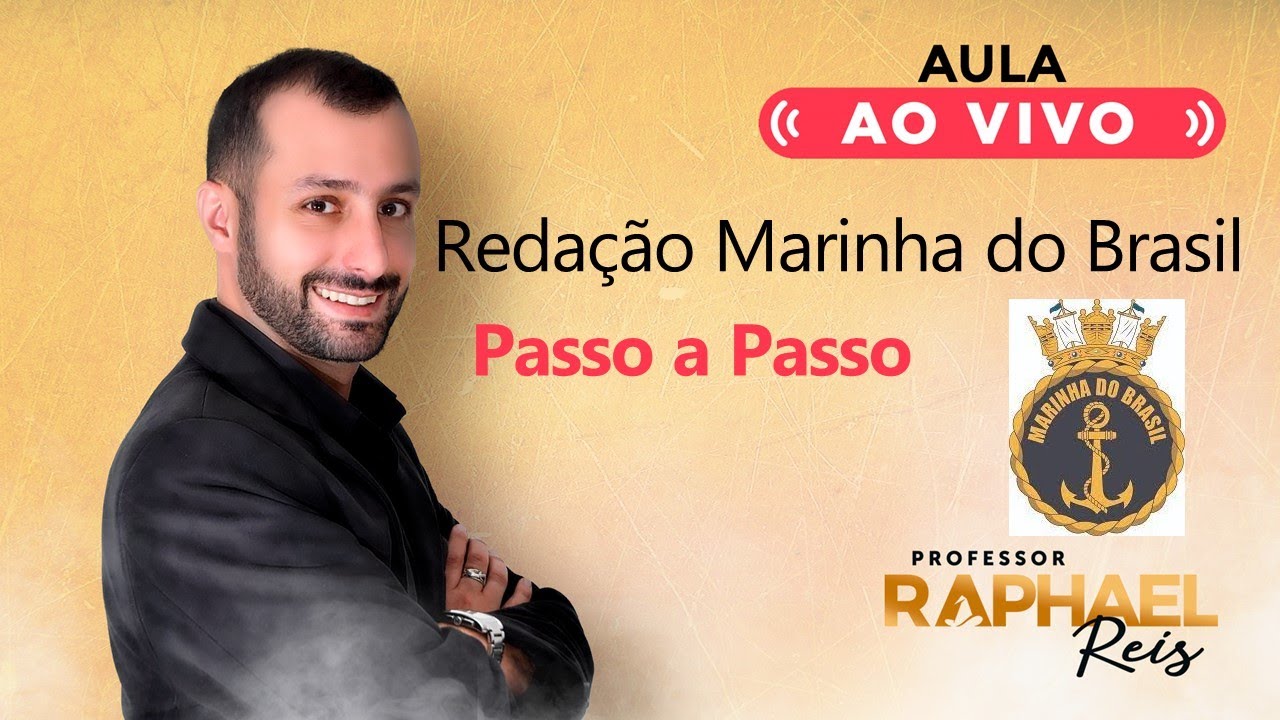 redação Marinha do Brasil passo a passo | Prof. Raphael Reis