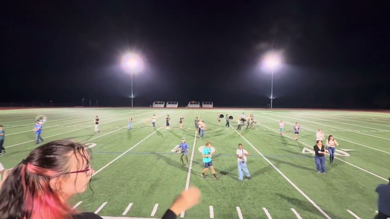 Hilhi Marching Band Rehearsal 9/10 First Movement (164 Tempo)