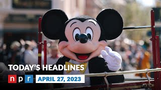 Disney Files Lawsuit Against Florida Gov. Ron DeSantis | NPR News Now