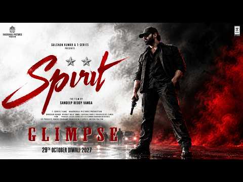 #SPIRIT - Special Glimpse | PRABHAS | Tripti Dimri | Vivek Oberoi | Sandeep R Vanga | Bhushan Kumar