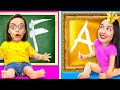 I WAS ADOPTED BY A PRINCIPAL || Funny Family Situations! Rich VS Broke by 123 GO! GENIUS