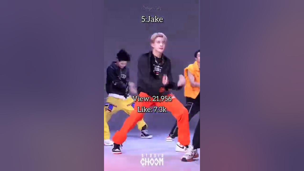 Enhypen "perfect future"most viewed fancam ranking studio Choom‌ at 24