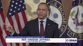 Rep. Jeffries On Dhs Shutdown