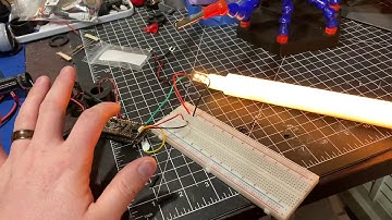 Adafruit lightsaber capacitor test