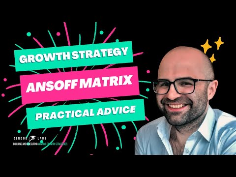 4 strategic options to grow your start-up with the Ansoff Matrix