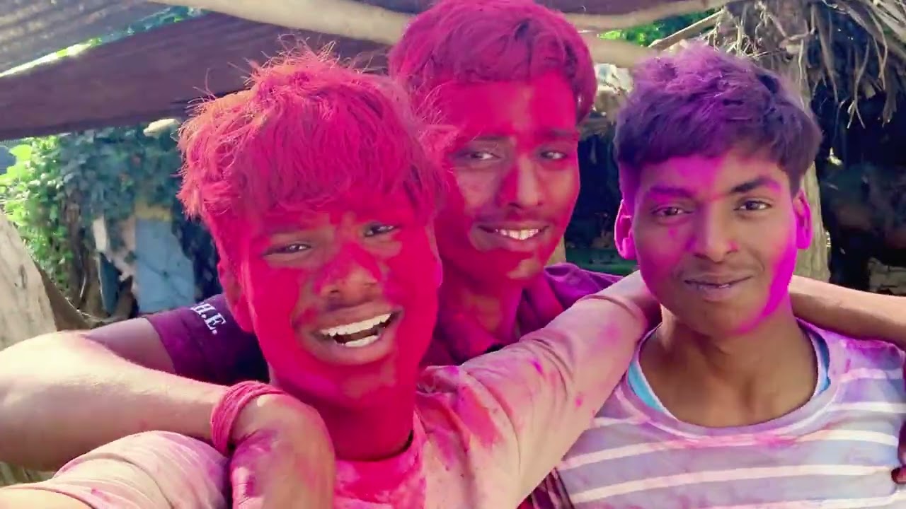 होली स्पेशल मेरे यहां की होली 🎈🥰🌈 #happyholi #holispecial #holitrendingvideo #minivlog #viralvideo 👍