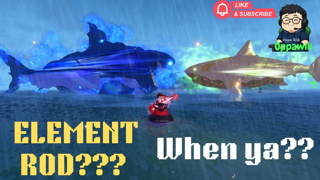 FISH IT ROBLOX - ELEMENT ROD ? WHEN YA ?🌊 #roblox #Fishit #mediashareon ...