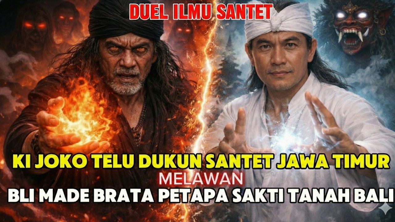 VIRAL !!! DUKUN SANTET JAWA TIMUR VS PETAPA SAKTI TENAH BALI - KISAH VIRAL