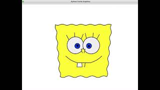 Python turtle for SpongeBob