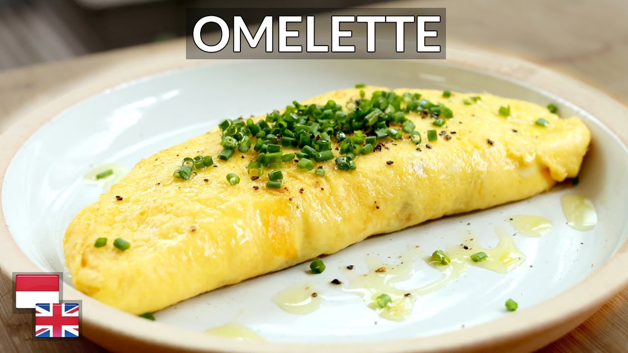 Buat omelet cara Cara Buat