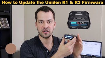 How to Update the Uniden R1 & R3 Firmware