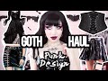 🖤 GOTH HAUL 🖤 Punkdesign.Shop Review &amp; Try on | Punk Rave Darkinlove RNG | Vesmedinia