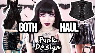 🖤 GOTH HAUL 🖤 Punkdesign.Shop Review &amp; Try on | Punk Rave Darkinlove RNG | Vesmedinia
