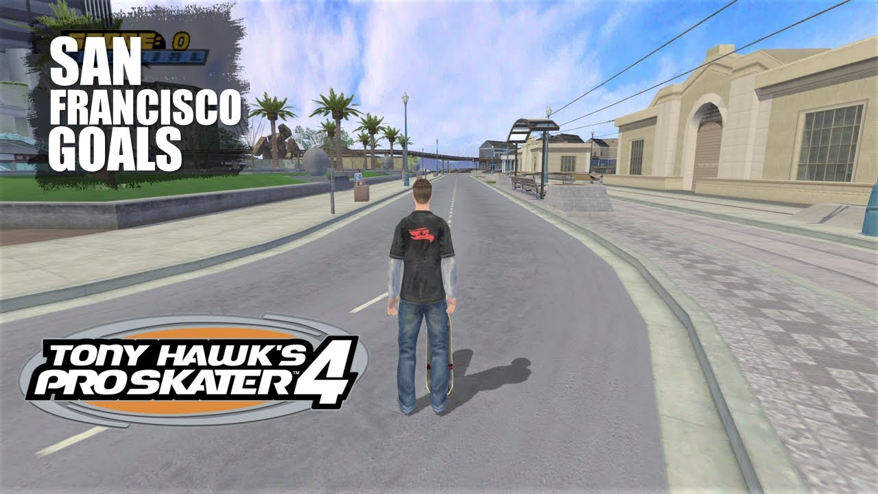 Tony Hawk's Pro Skater 4 (PS2) - College: Goals 